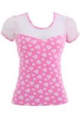 Blusa baby look